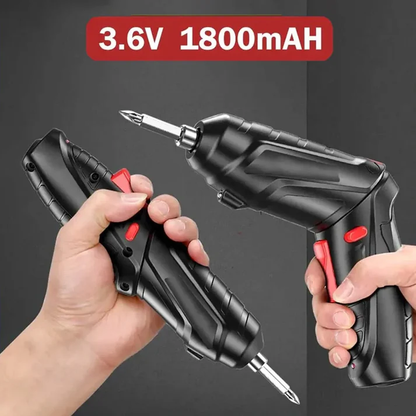 The Tool Storage™ Cordless Electric Screwdriver 3.6V Rechargeable